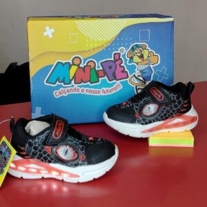 MINIPE TENIS CON LED DINOSAURIO