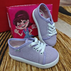 MOLEKINHA TENIS LONA GLITER