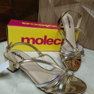 MOLECA SANDALIA METALIZADO