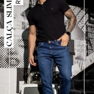 PISOM JEANS SLIM MASCULINO