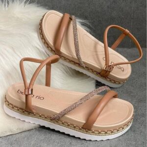 BEIRA RIO SANDALIA STRASS TURIM