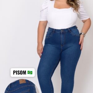 PISOM CIGARRETE JEANS PLUS SIZE