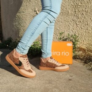 BEIRA RIO ZAPATENIS NAPA ATIGRADO