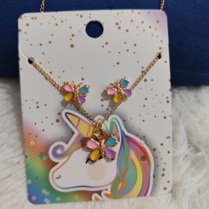 BIJUTERIA INFANTIL MARIPOSA