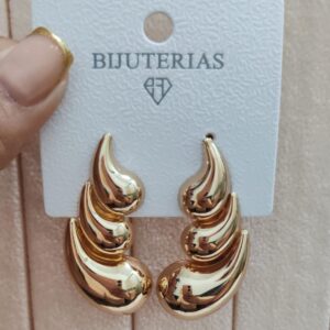 BIJUTERIA ARETES GOTA