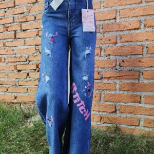 PANTALON JEANS INFANTIL STITCH