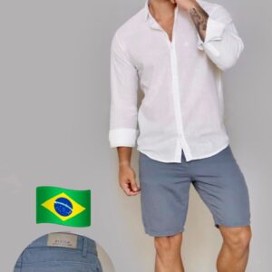PISOM JEANS SHORT MASCULINO