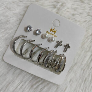 BIJUTERIA ARETES SET 6