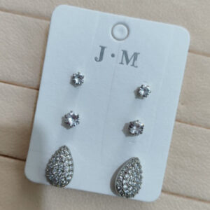 BIJUTERIA ARETES SET 3