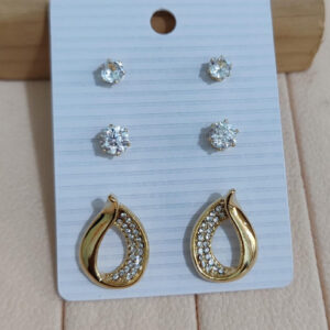 BIJUTERIA ARETES SET 3