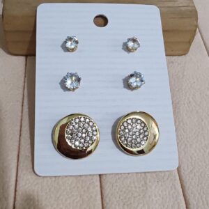 BIJUTERIA ARETES SET 3