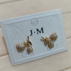 BIJUTERIA ARETES FLOR