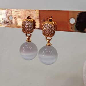 BIJUTERIA ARETES PERLA