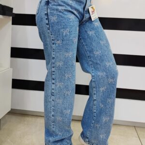 SAWARY PANTALON JEANS NACIONAL BRILLO LAZO