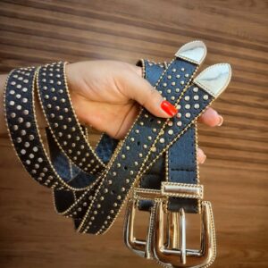 CINTURONES BRILLOS GRUESOR 3 CM