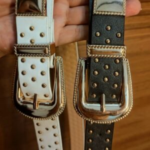 CINTURONES BRILLOS GRUESOR 3 CM