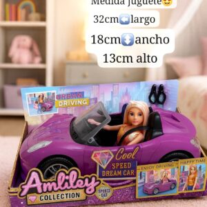 JUGUETE AUTITO DE BARBIE DE PLASTICO