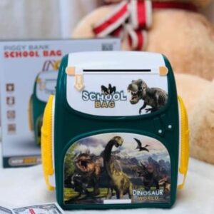 JUGUETE MOCHILA ALCANCIA DE DINOSAURIO