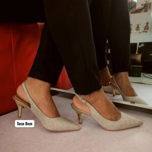 VIZZANO STILETO PARIS METALIZADO GLAMOUR